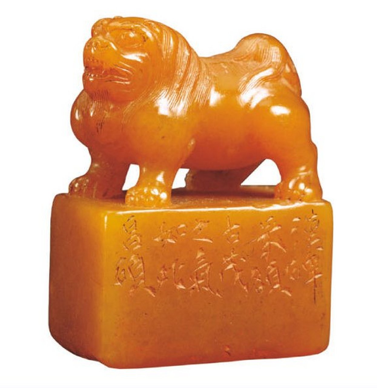 田黄石其有"温,润,细,结,凝,腻"之六德,故又称之为"帝石".