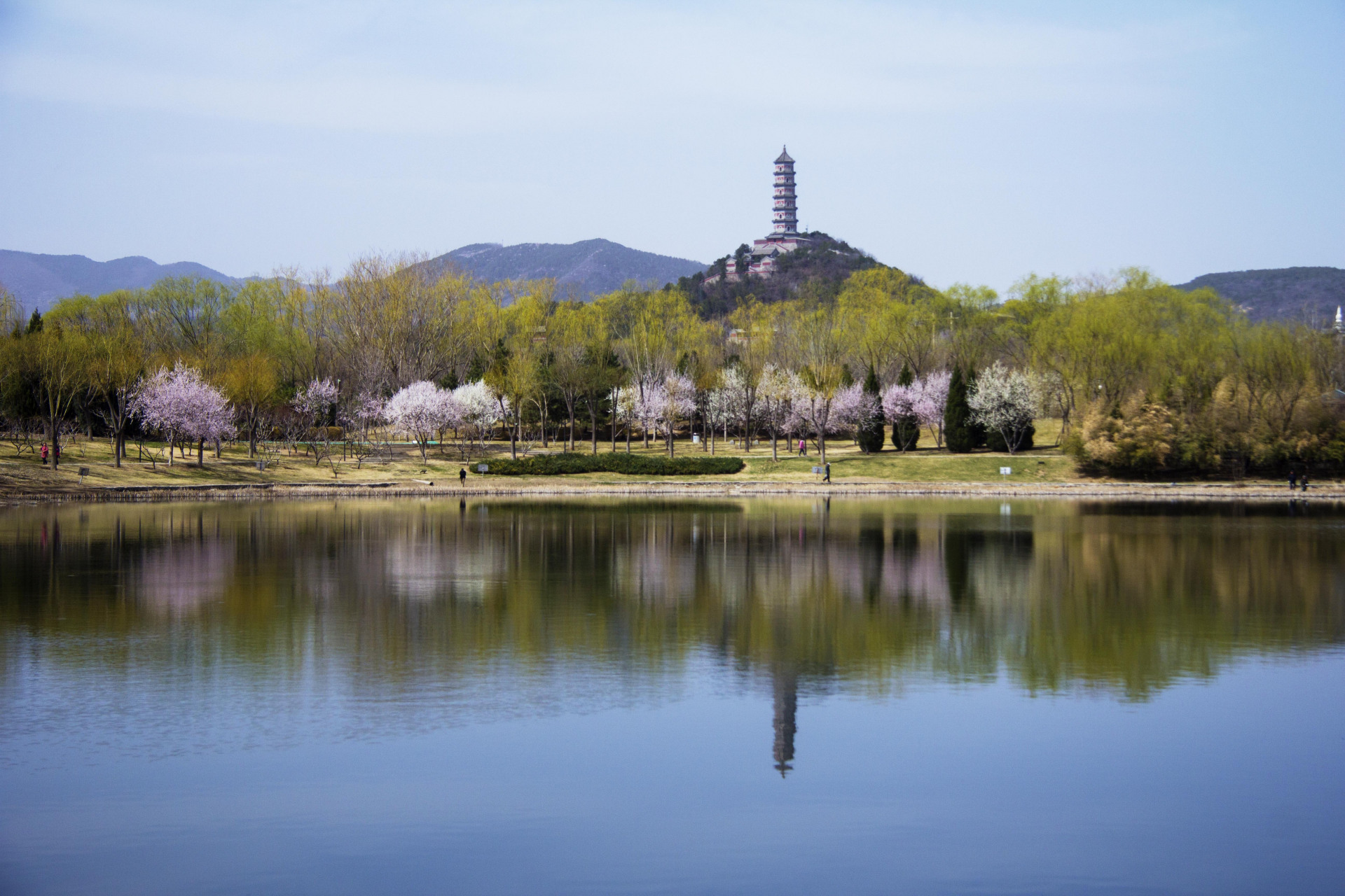 玉泉山北京图片