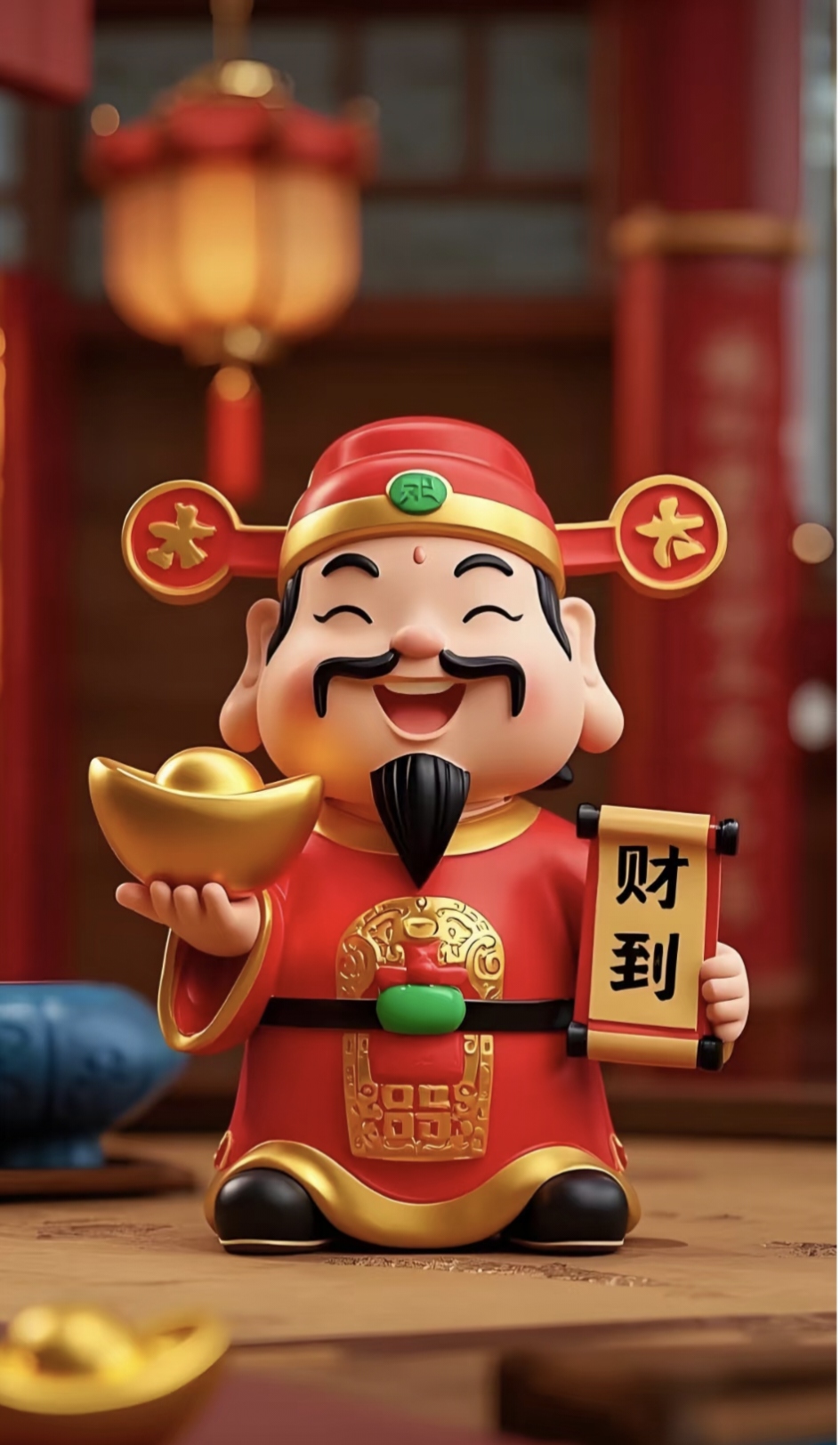 财神到,好运来,八方来财