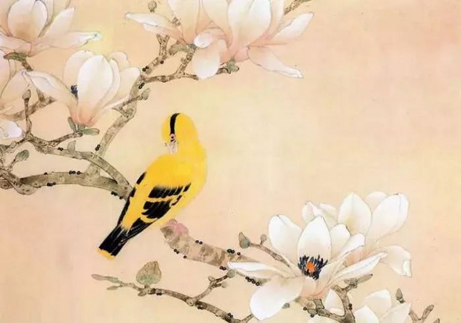 《黄莺吟》,  全名为《开指黄莺吟》,  刊载于南宋末年陈元靓《事林