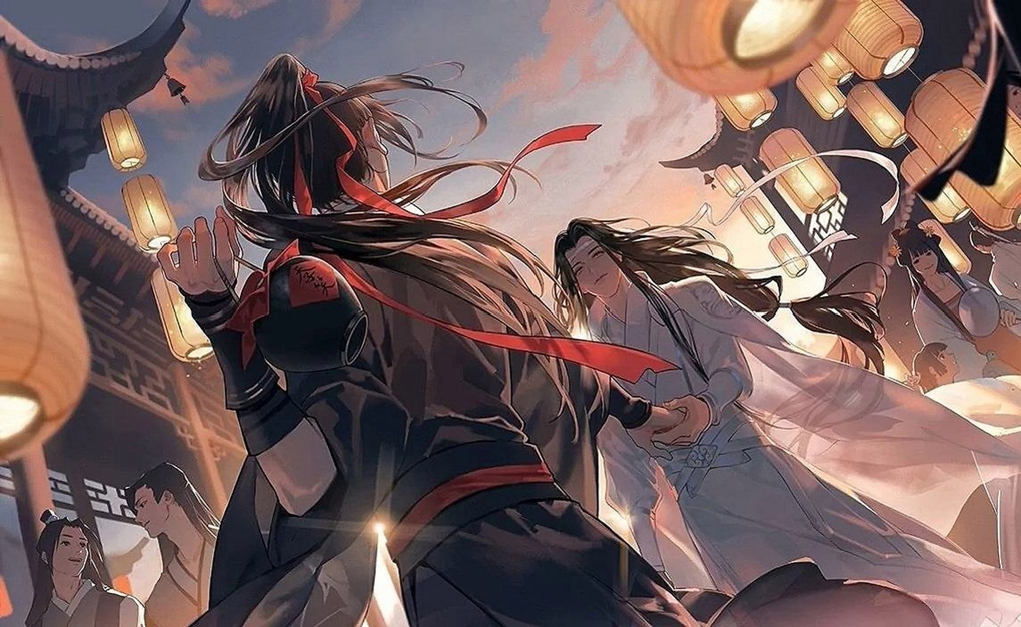 "魏婴,跟我回姑苏." #魔道祖师# #墨香铜臭