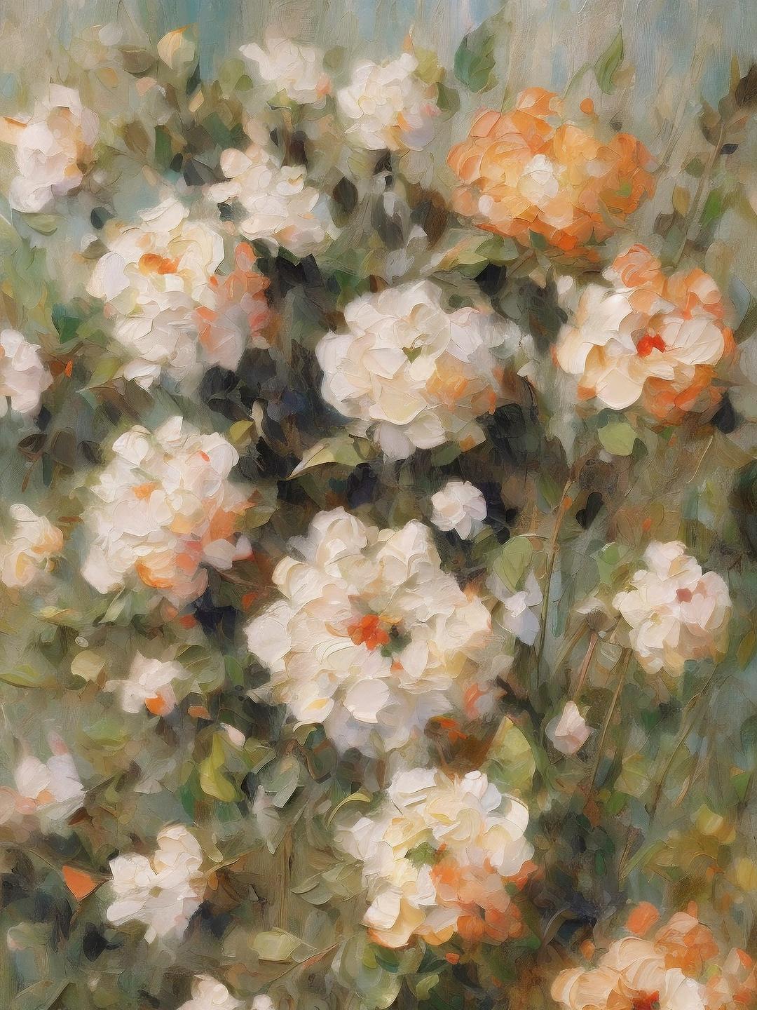 立体油画壁纸