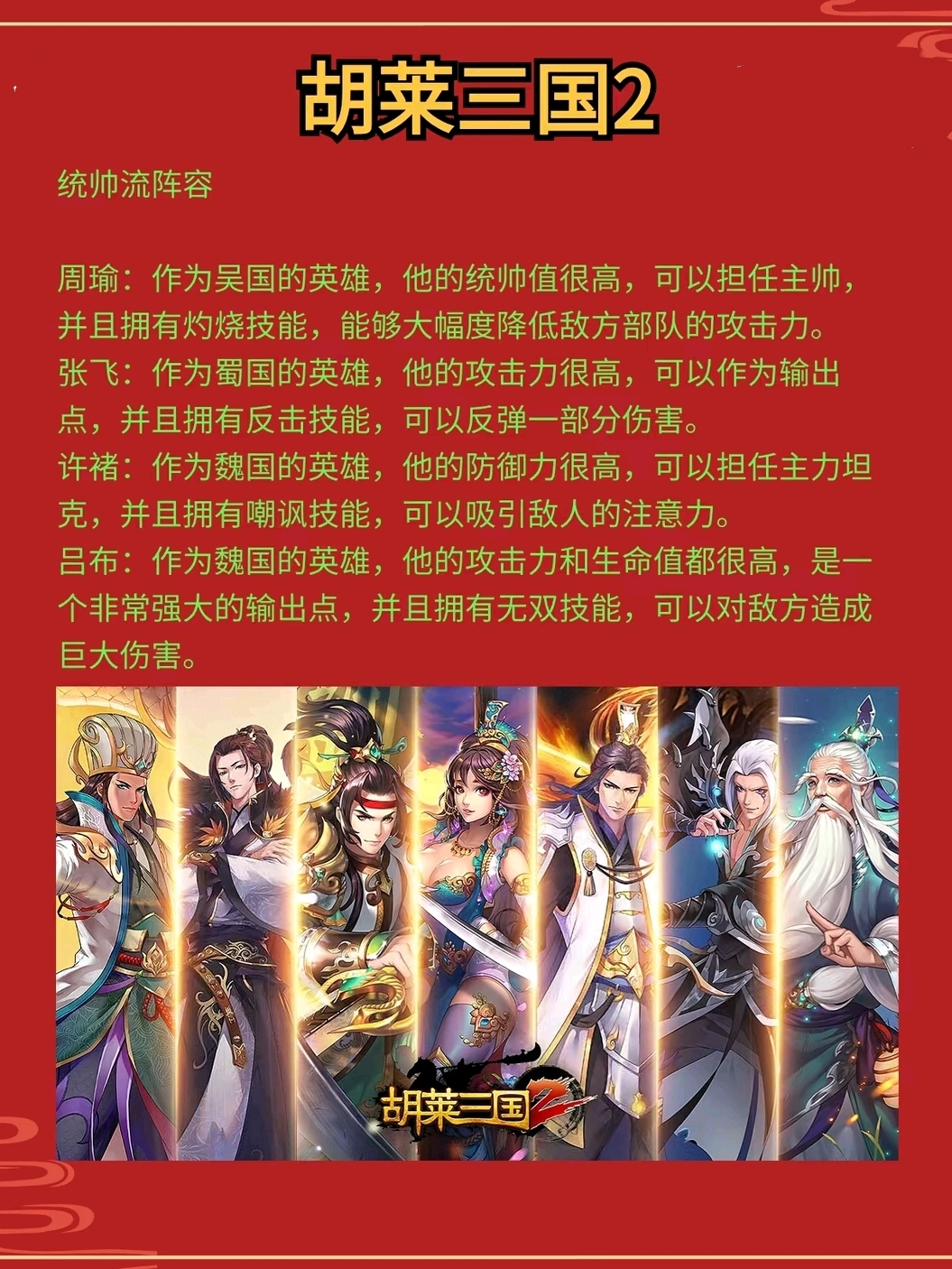 百度经验沉淀计划游戏专家# 96分享胡莱三国2最强阵容,胡莱三国2