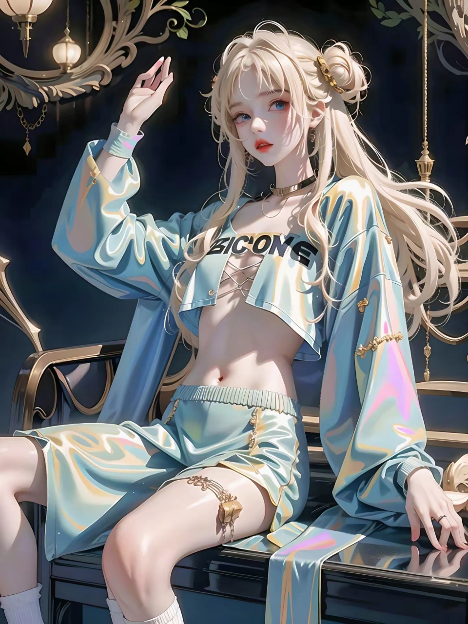 养眼美女#飒气的姐姐,你喜欢嘛