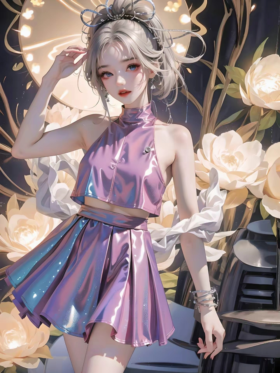 养眼美女#飒气的姐姐,你喜欢嘛