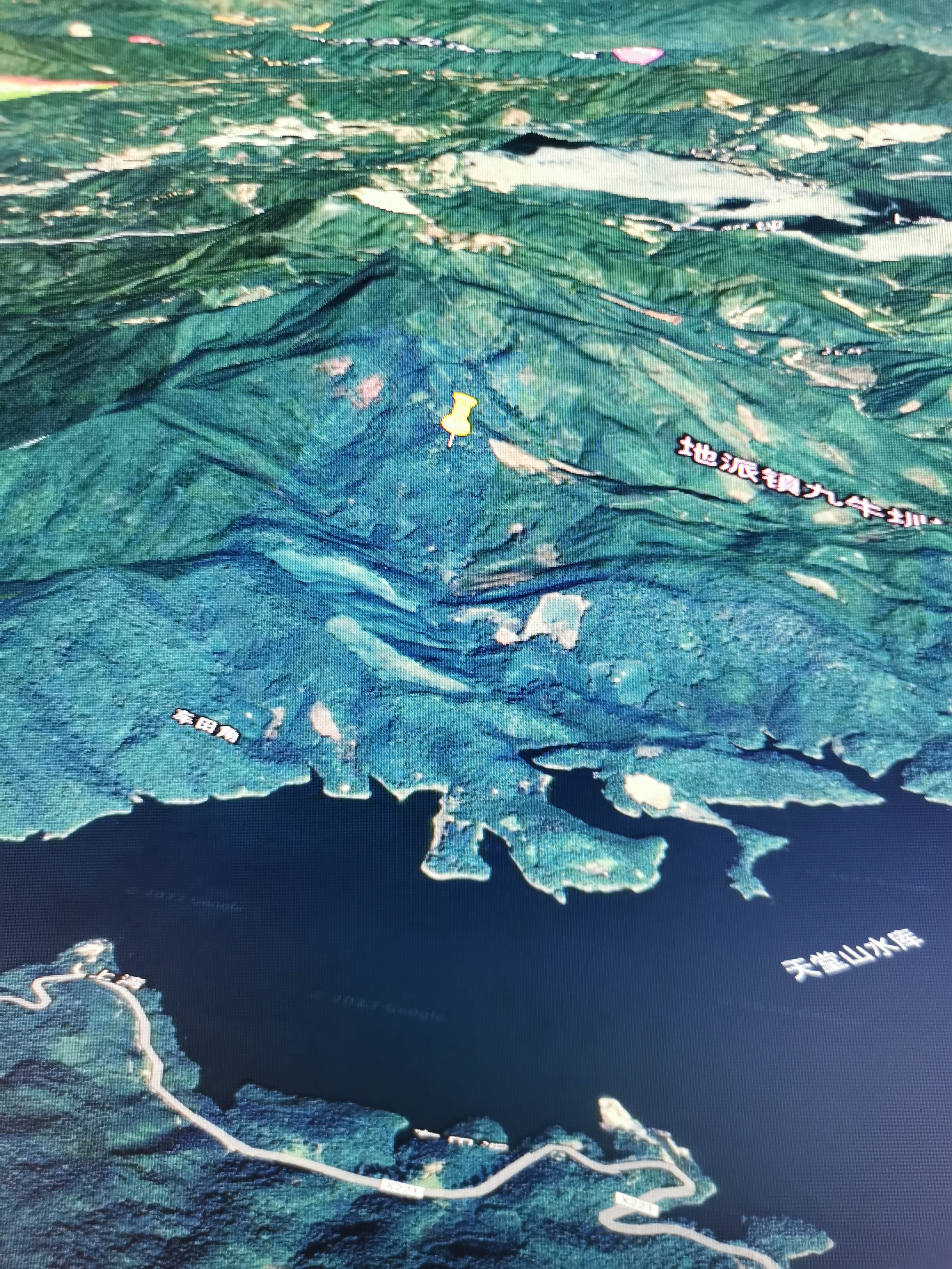 原创:电脑游山,现水.惠州市天堂山水库