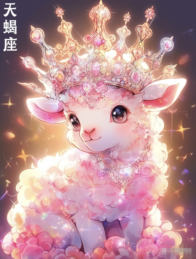 78  今天入手了一款天蝎座主题的王冠饰品,简直让我爱不释手!