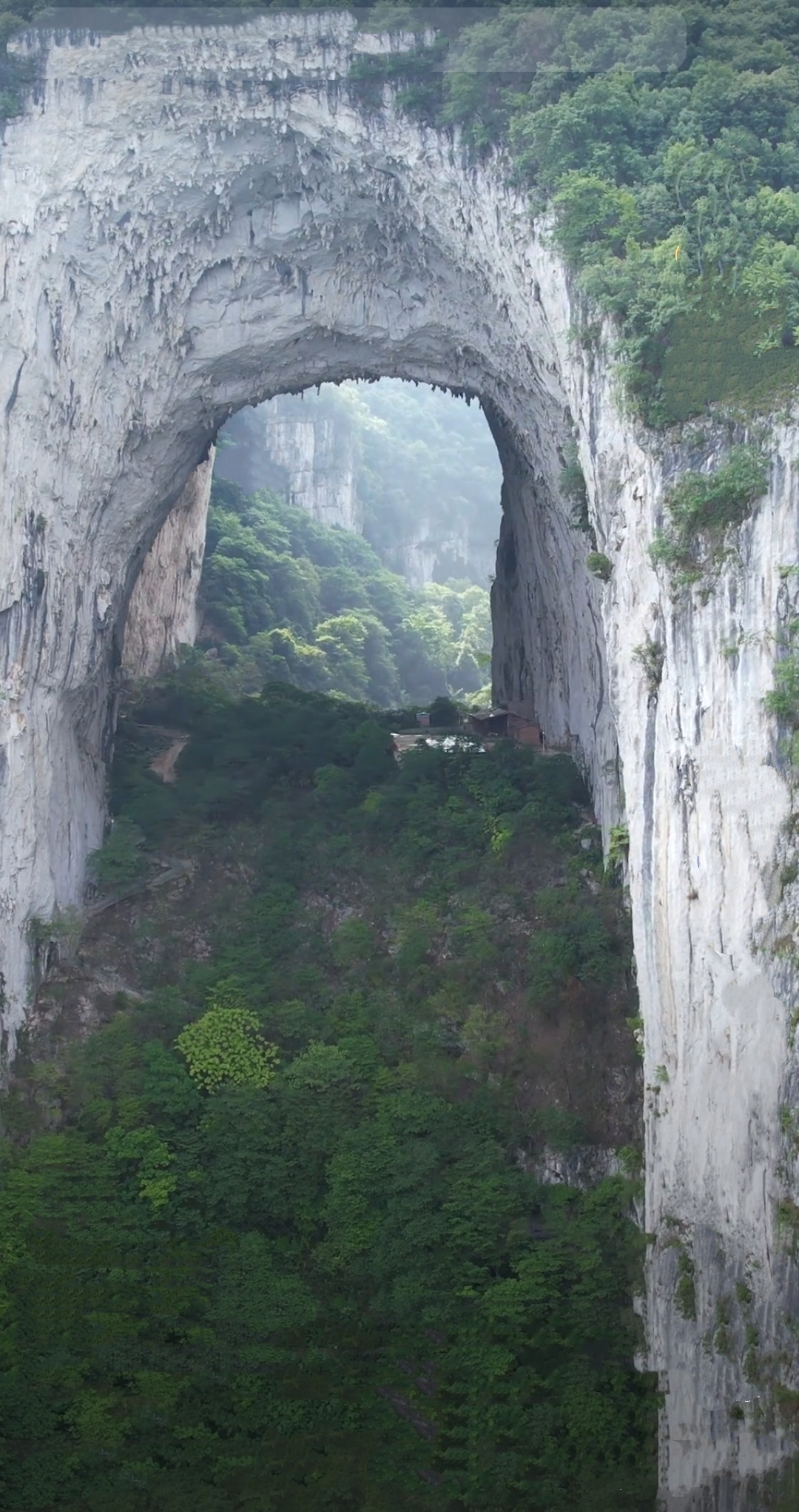 山洞山 出水口有水空洞的山林山洞洞口图片