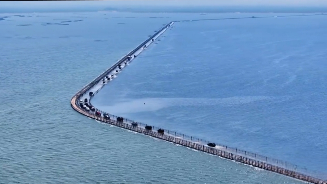 吴城水上公路全线开放,不限车型,双向驰骋无阻.