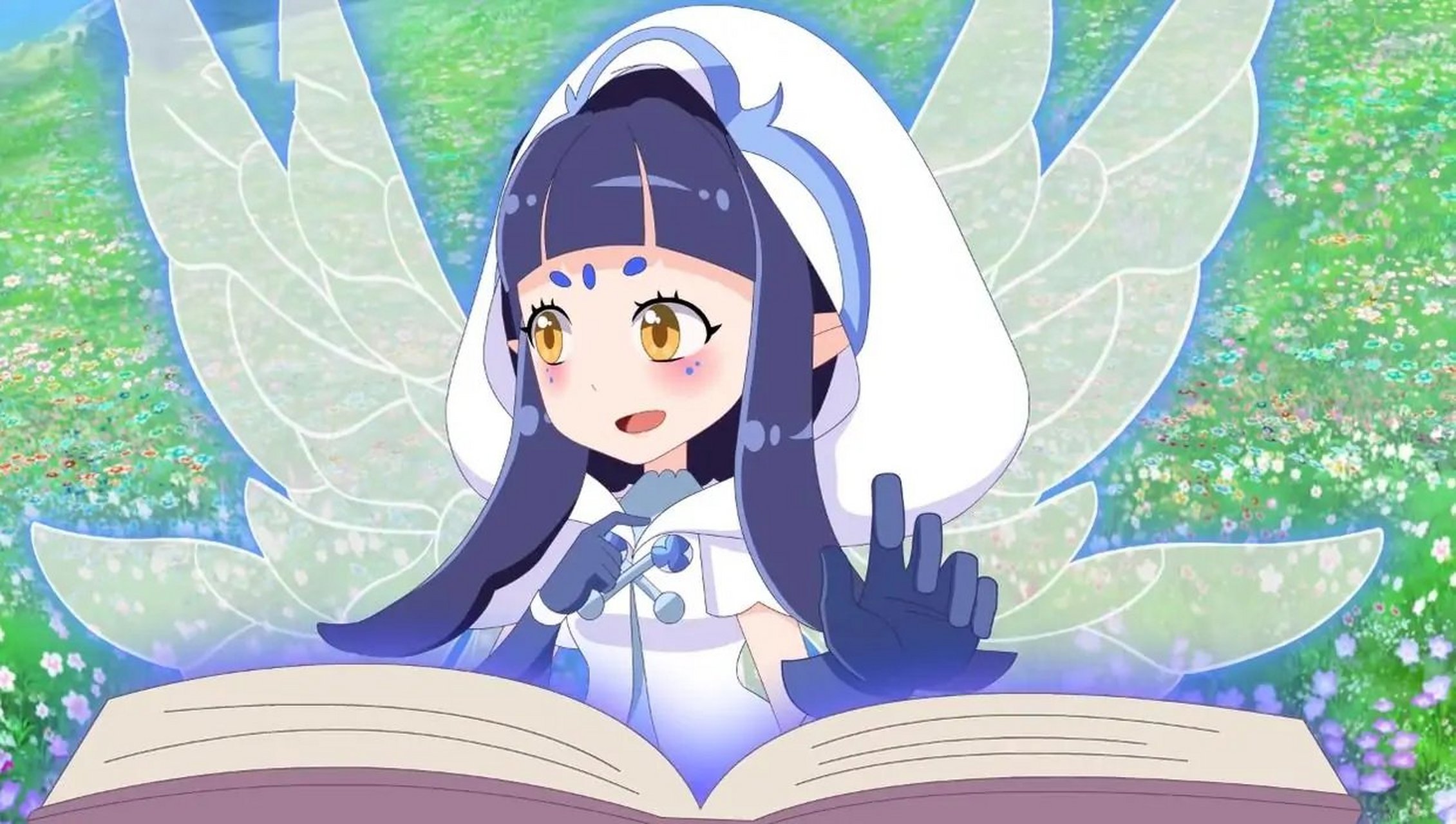 可爱的鸢尾花精灵王爱丽丝