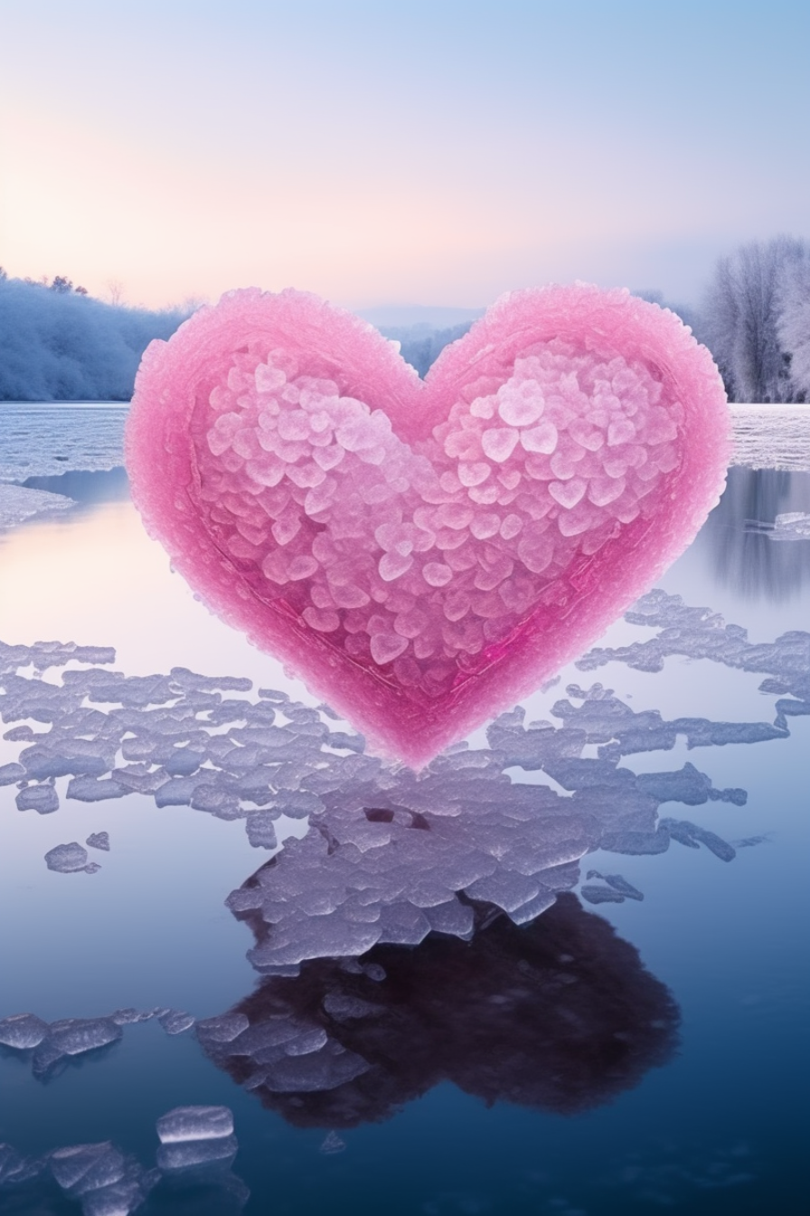 远处的树木和淡蓝色的天空形成了