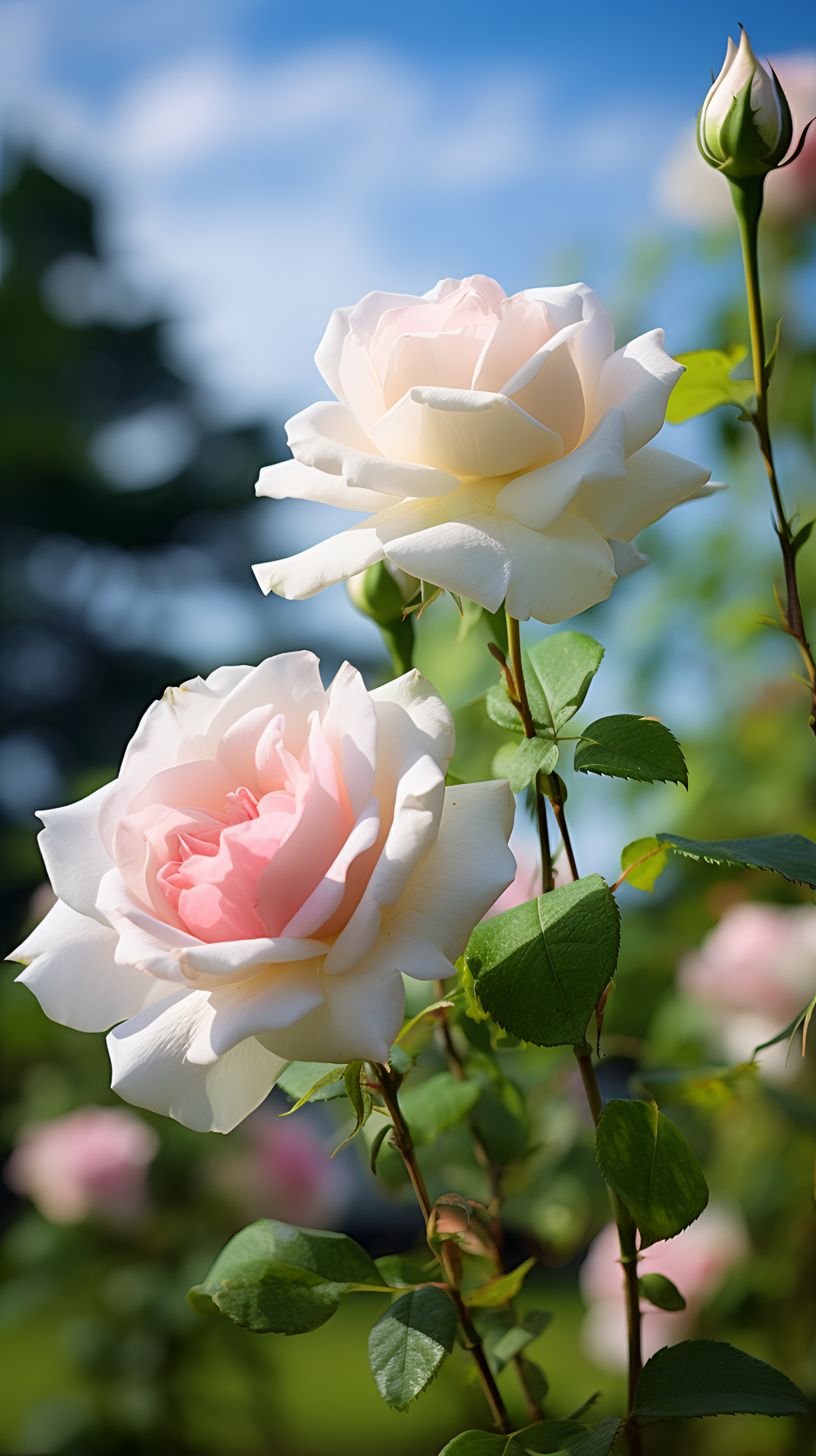 🌹粉色浪漫,邂逅花间的宁静时光🌸  这张玫瑰花图片,简直就是我