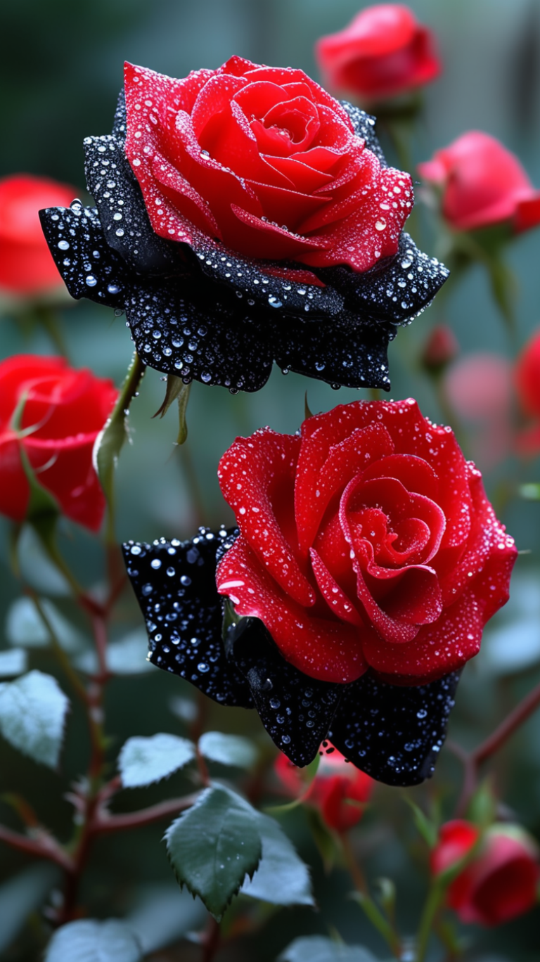 玫瑰之约,邂逅唯美花季💕  💖亲们,快来欣赏这组美翻了的玫瑰照片