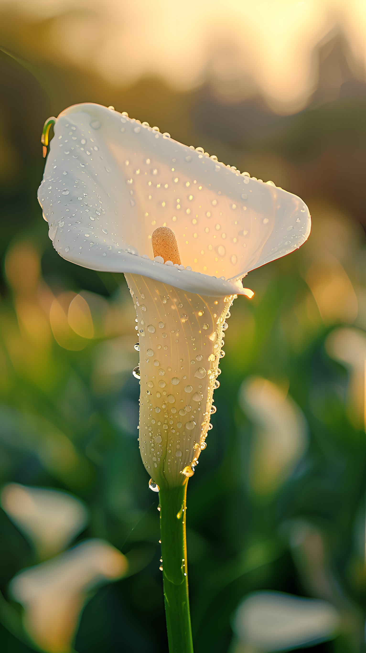 清晨的雨露花草图片图片