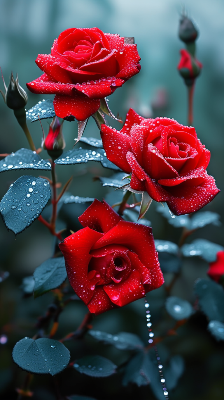 玫瑰之约,邂逅唯美花季💕  💖亲们,快来欣赏这组美翻了的玫瑰照片