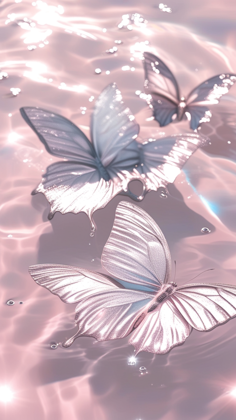 🦋梦幻水面飞蝶,惊艳视觉盛宴!