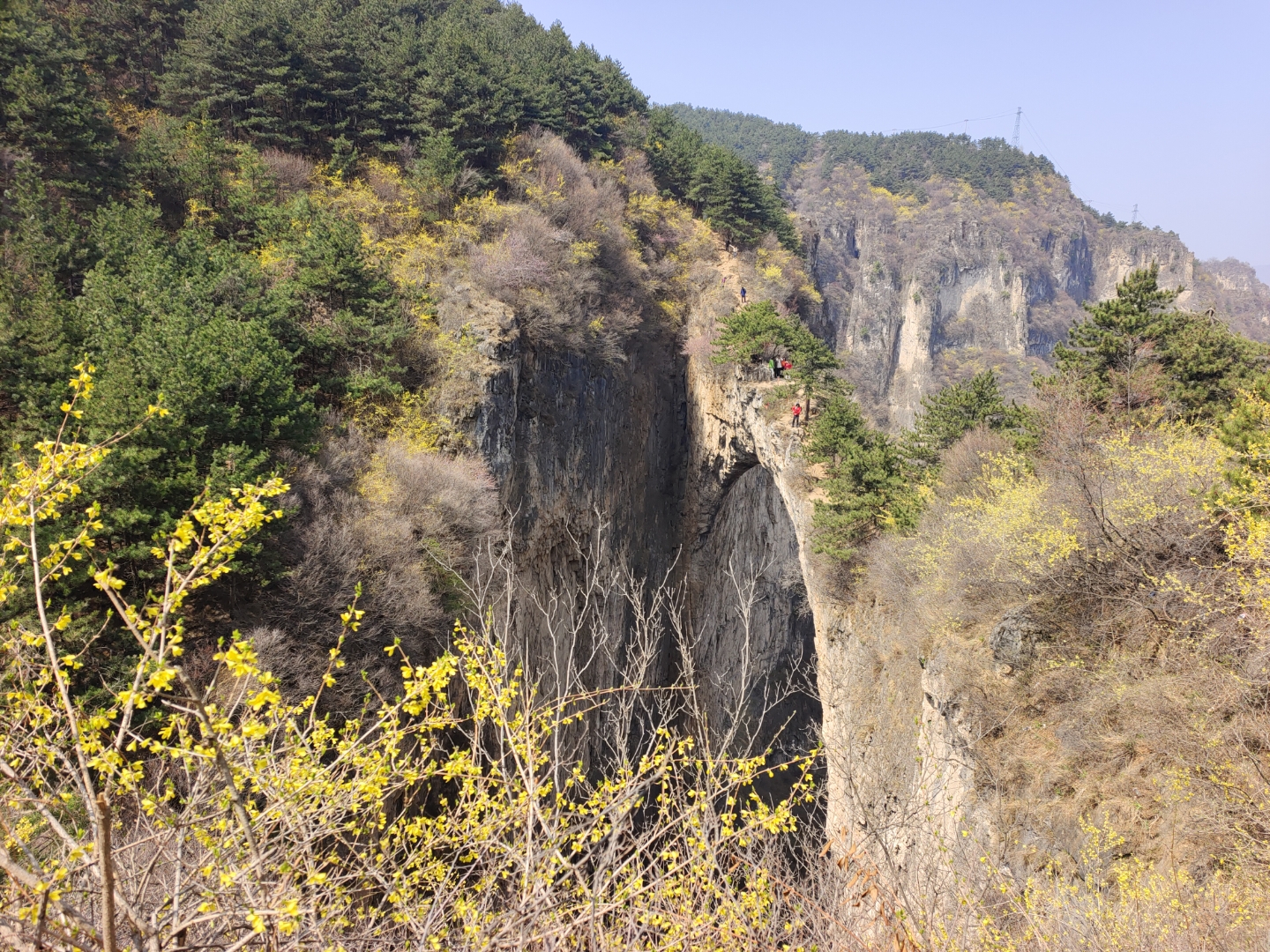 壶关大峡谷天生桥图片