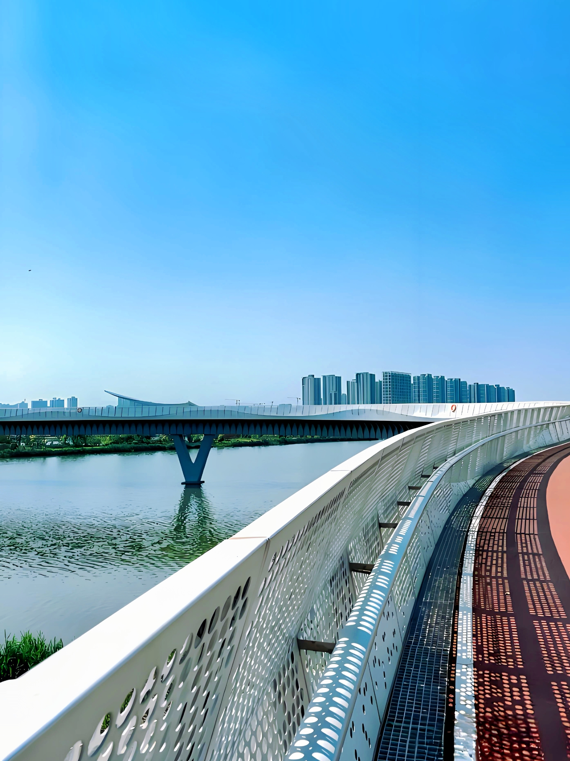 本地推荐# 今日探访灞河元朔大桥,意外发现河中藏着一座小岛.