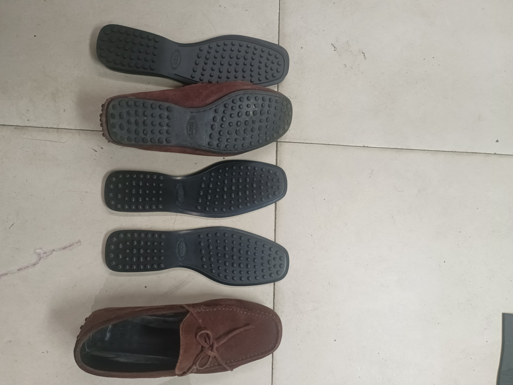 豆豆鞋换鞋底,好漂亮