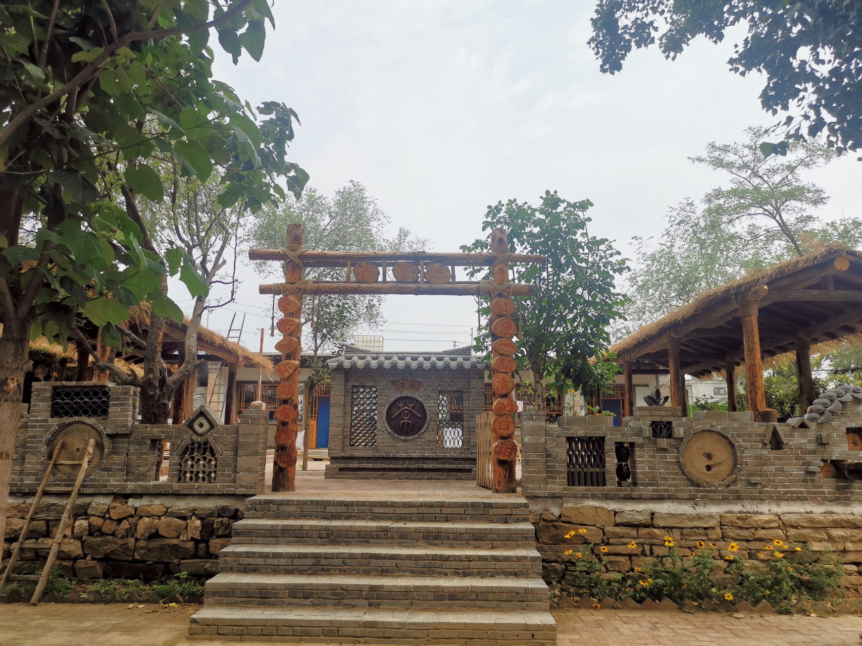 石家庄行唐县东寺渔村景区 石家庄行唐县东寺渔村景区,开业筹备中!