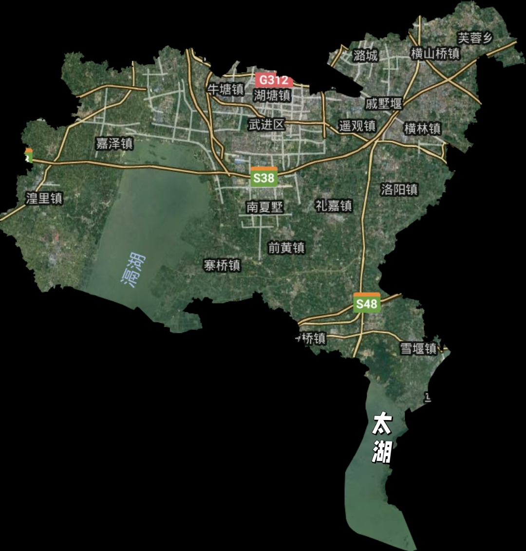 建议常州市武进区经济发展南移,理由: 1,武进区城区基本集中于北部