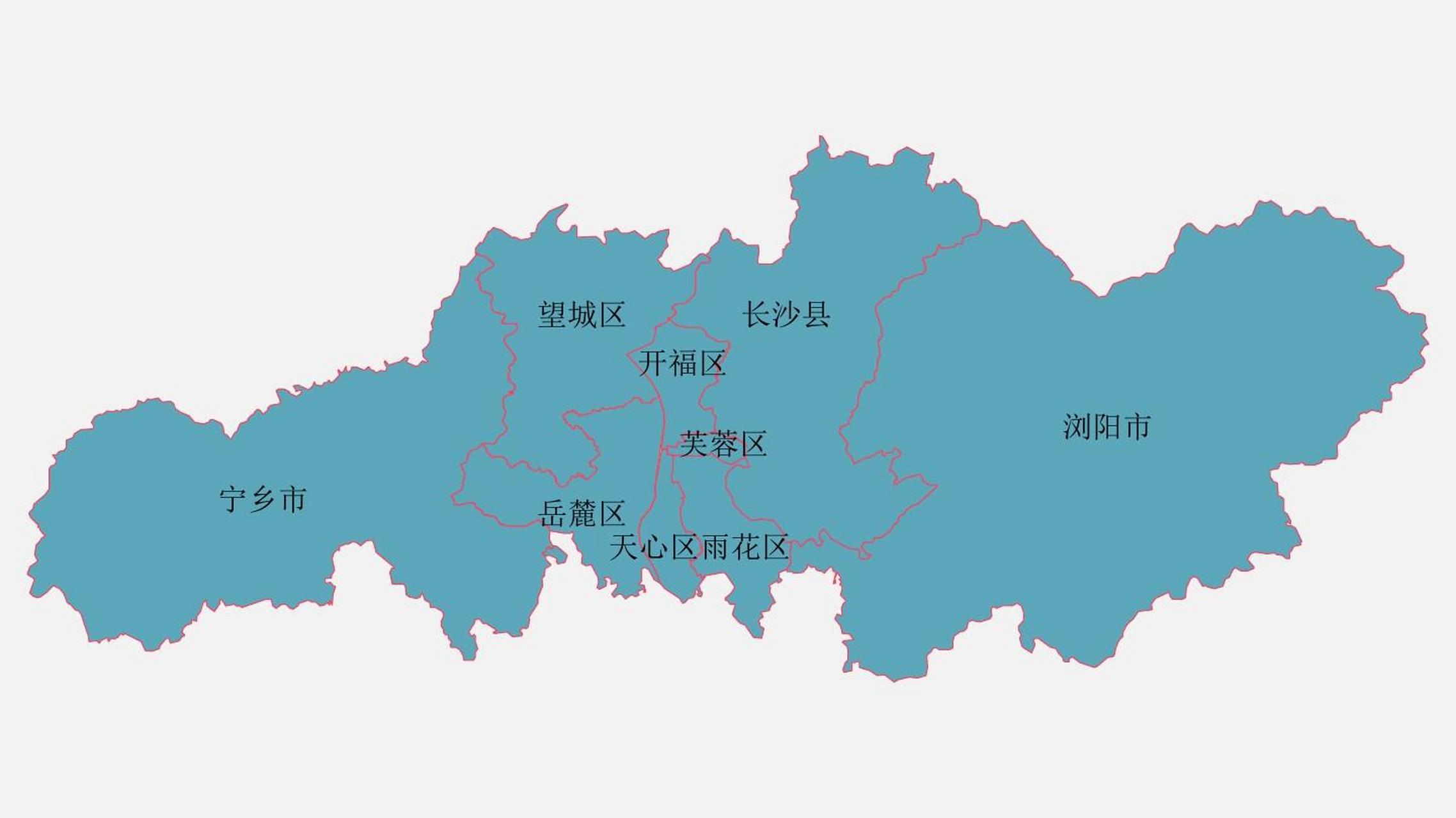 南昌与长沙的差距其实是区划差距,理由: 南昌全市下辖6个区,3个县
