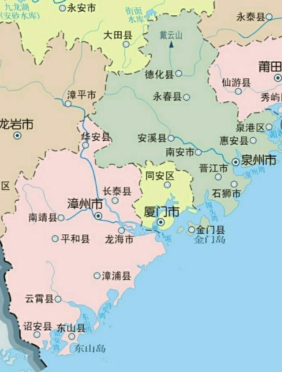 经济发展的闽南地区要实现"厦漳泉"一体化,漳州市政府迁移至龙海区是