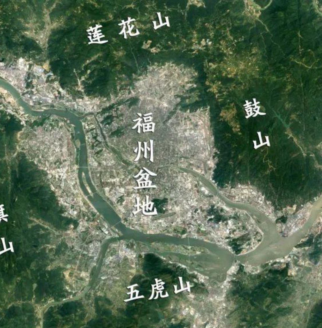 处于我国东南沿海经济发达的省会城市福州市,整个地形就一