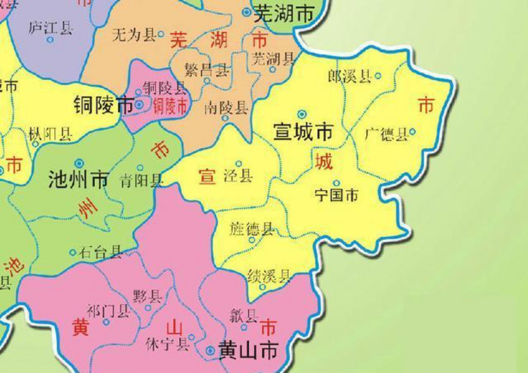 宣城市各乡镇地图图片