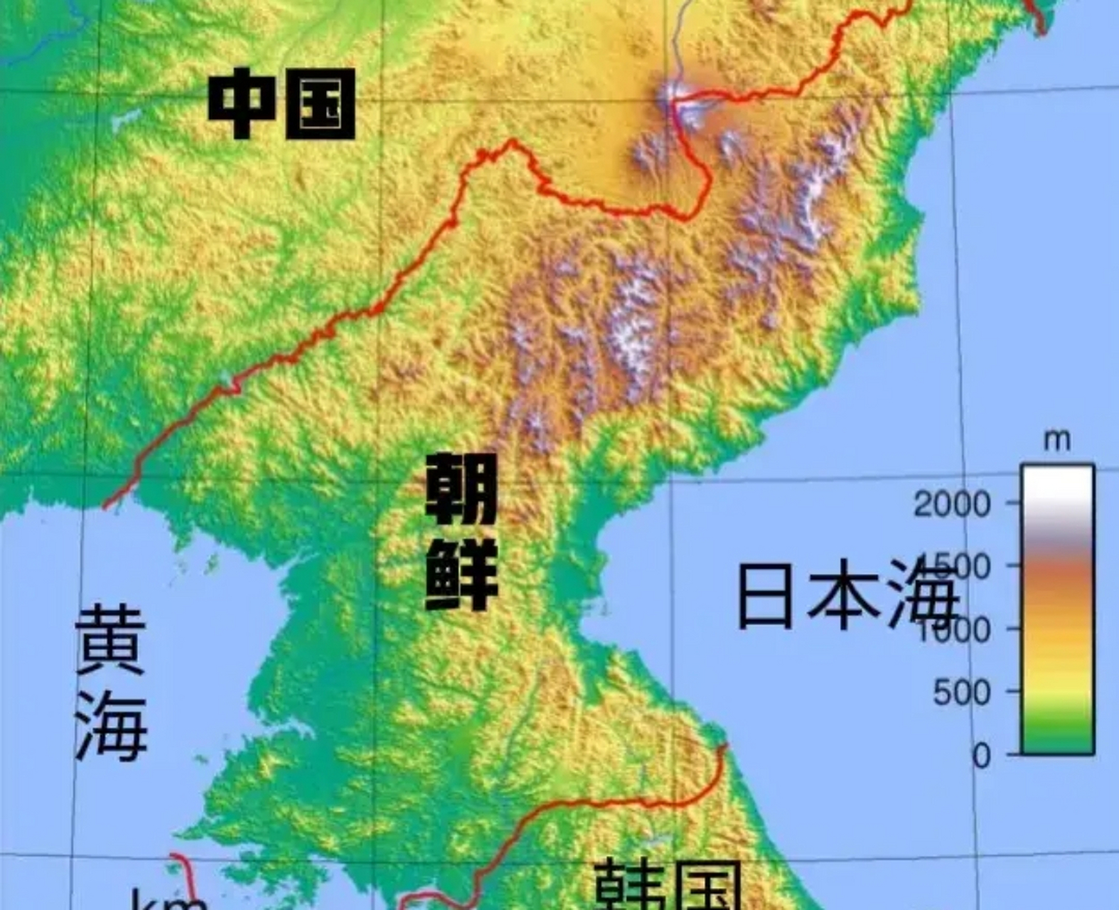 2000多万人口的朝鲜经常性发生饥荒应该反省自己的政策是否失误.