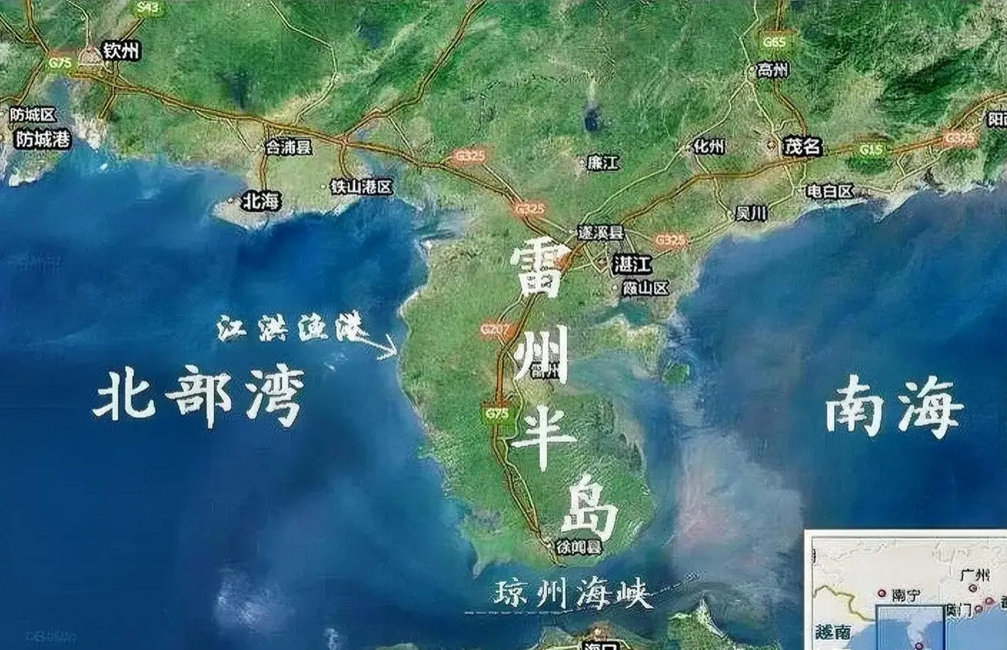 建议:将我国雷州半岛设为"第五个直辖市",理由: 1,雷州半岛位于我国