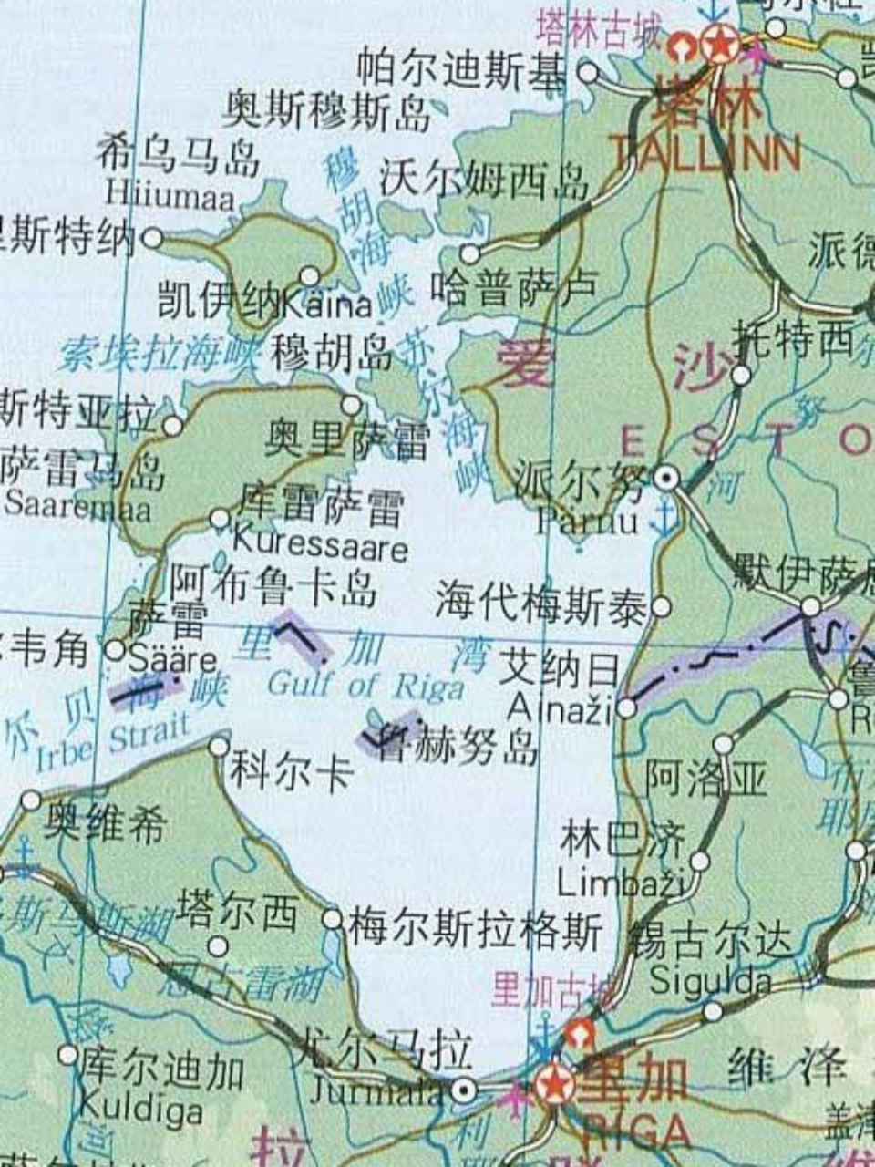 加里波第半岛地图图片