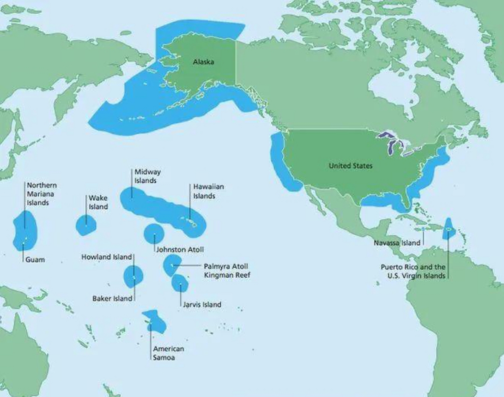 1,美国(1135.1万平方千米) 2,法国(1103.