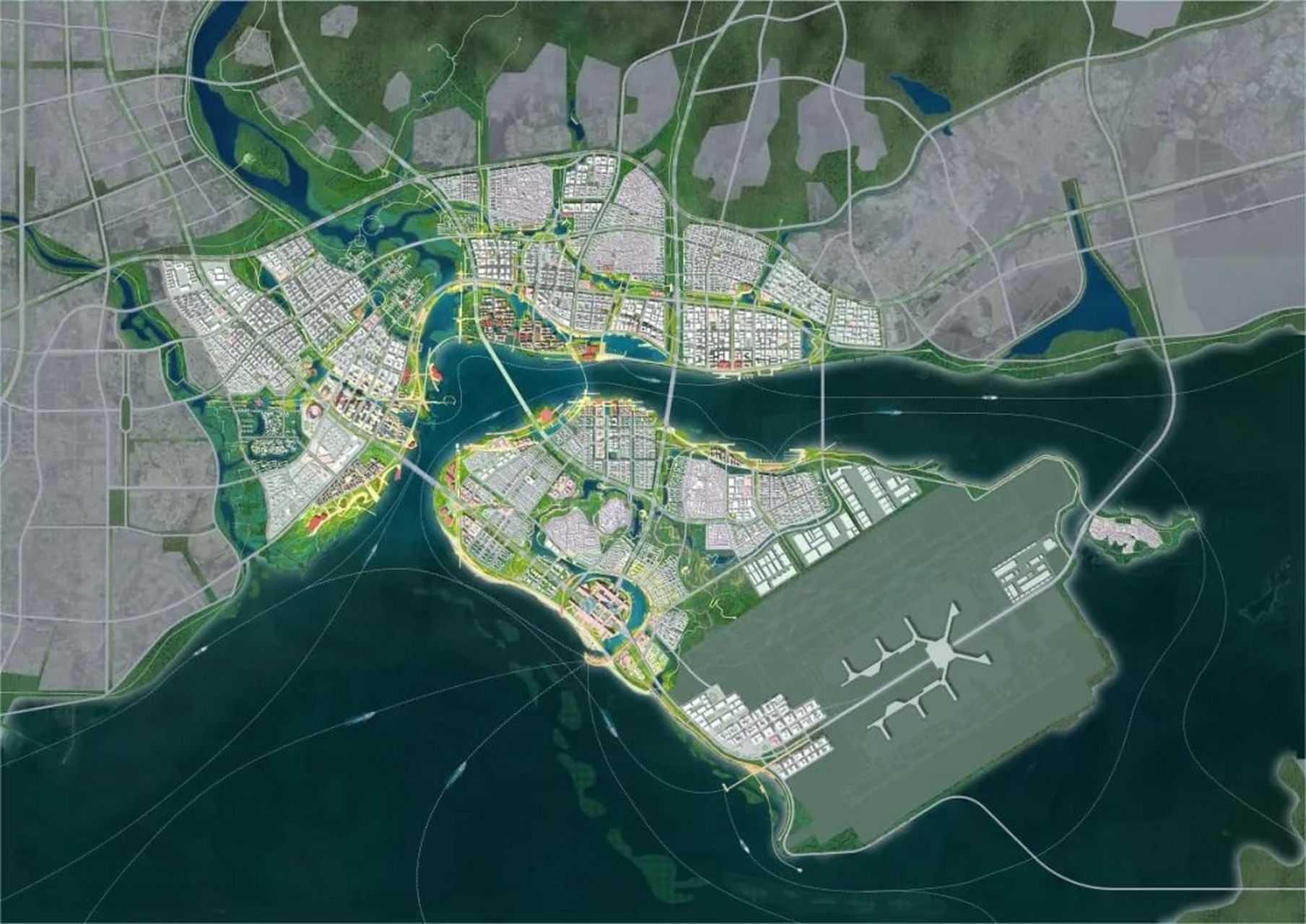 建设中的闽南最大机场厦门翔安机场就位于该岛,使该岛由原因的生态渔