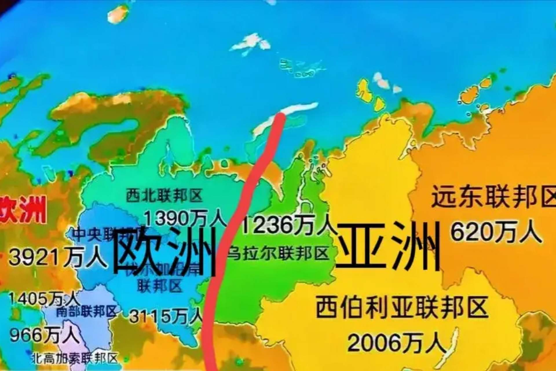 俄罗斯亚洲部分总人口与我国贵州省接近,让人体会什么叫"地广人稀".