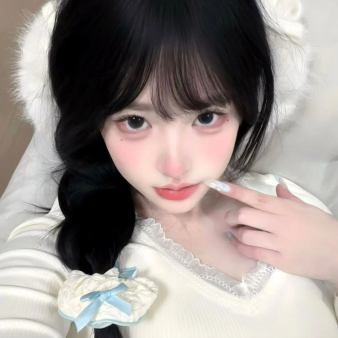 ins风可爱真人女头像~#女头# #火