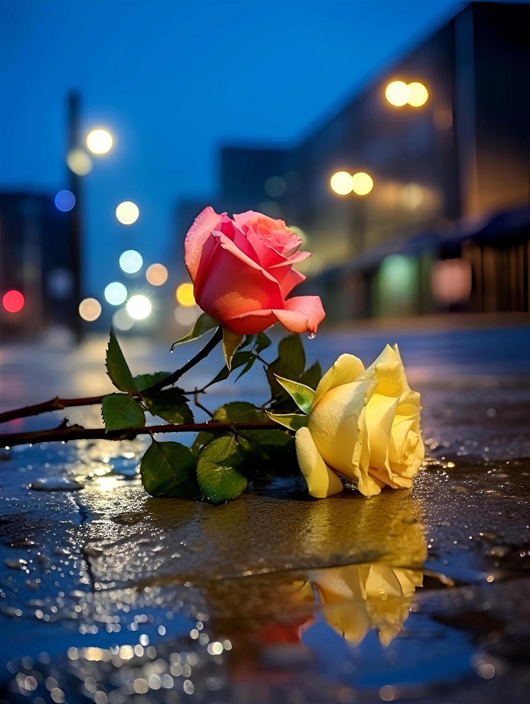 雨夜花花雨夜夜里花儿图片