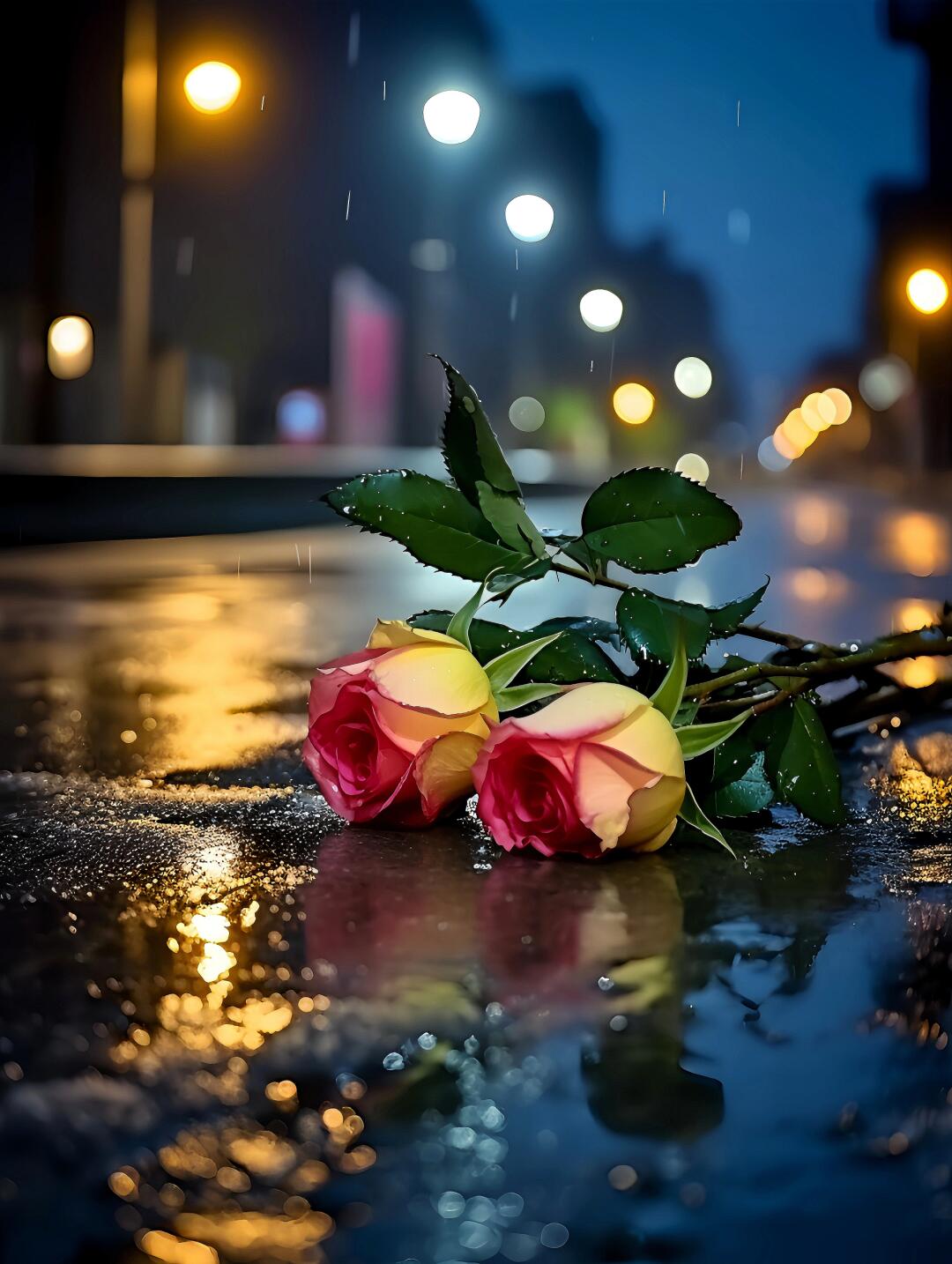 雨夜花花雨夜夜里花儿图片