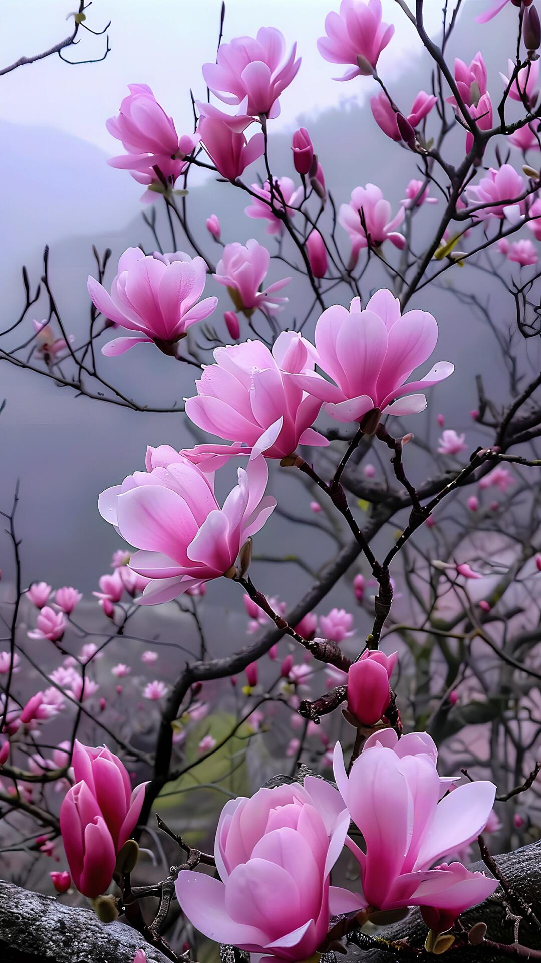 樱花草风景图片图片