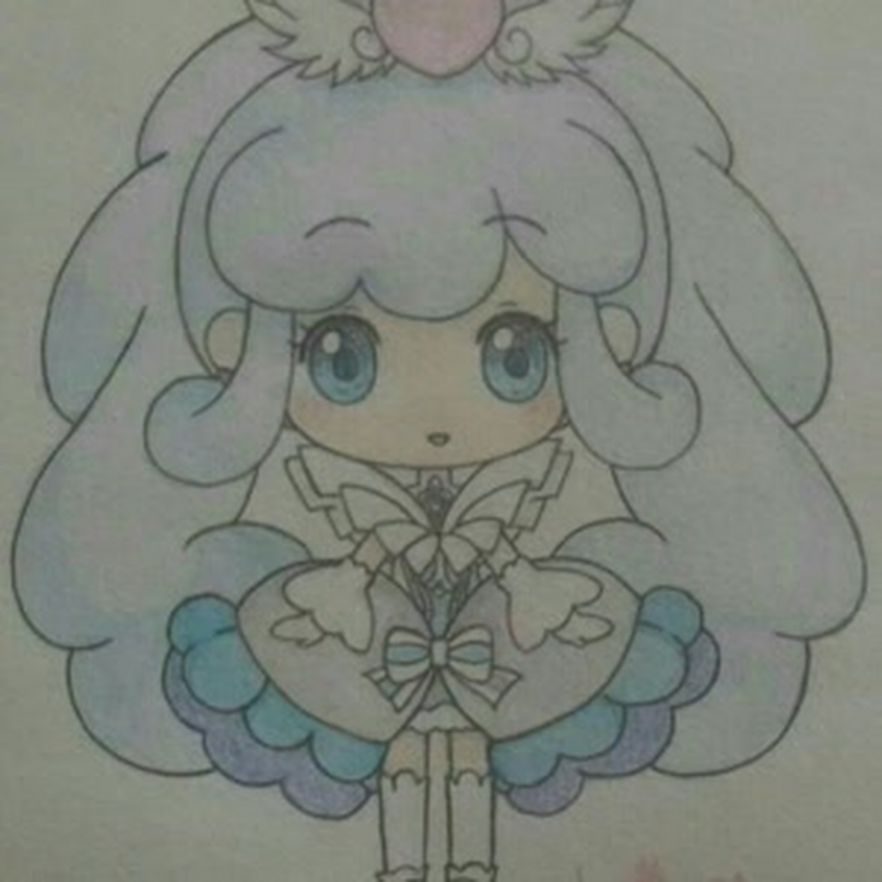 q版千韩 我画的真美