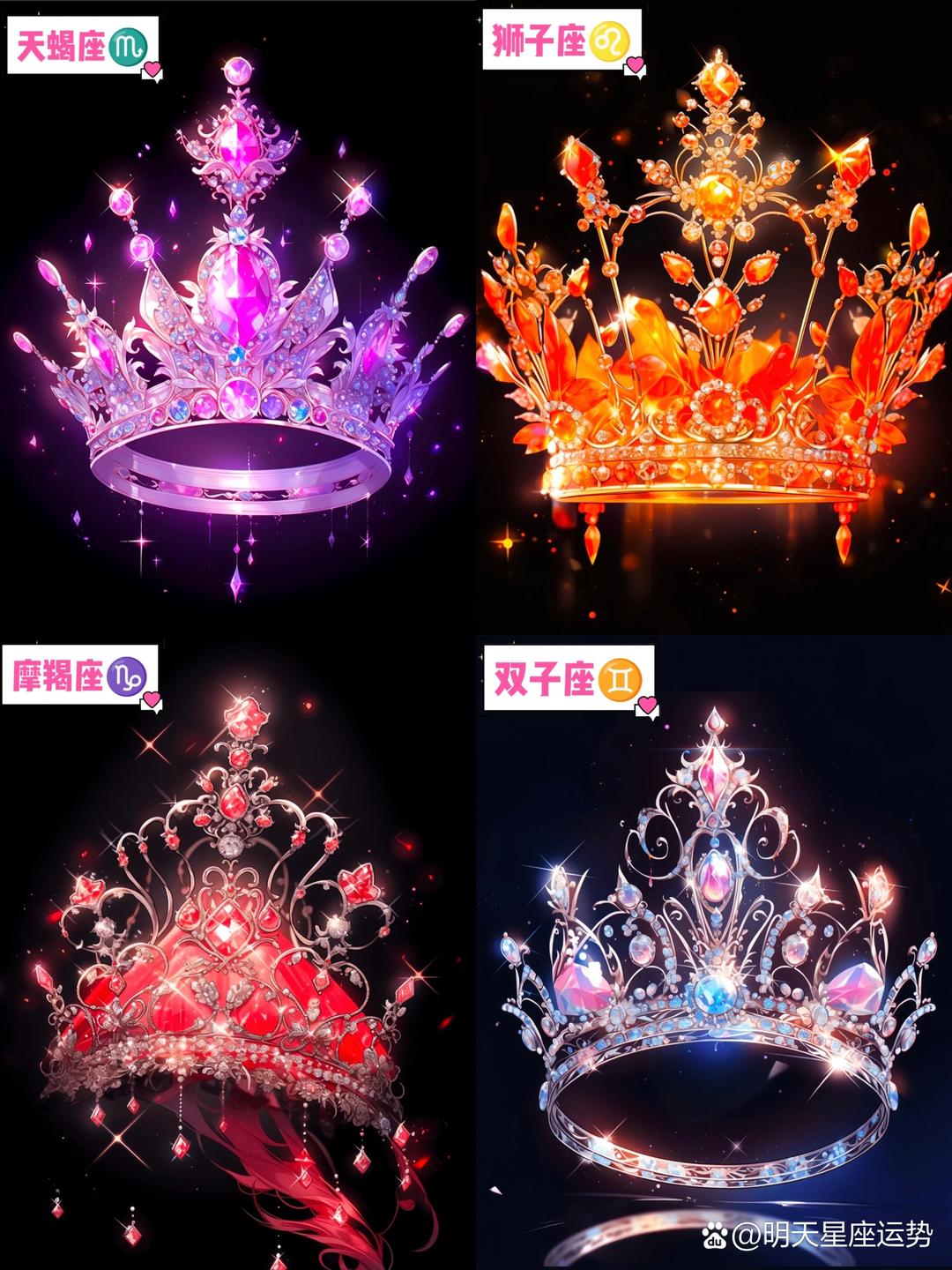 十二星座皇冠