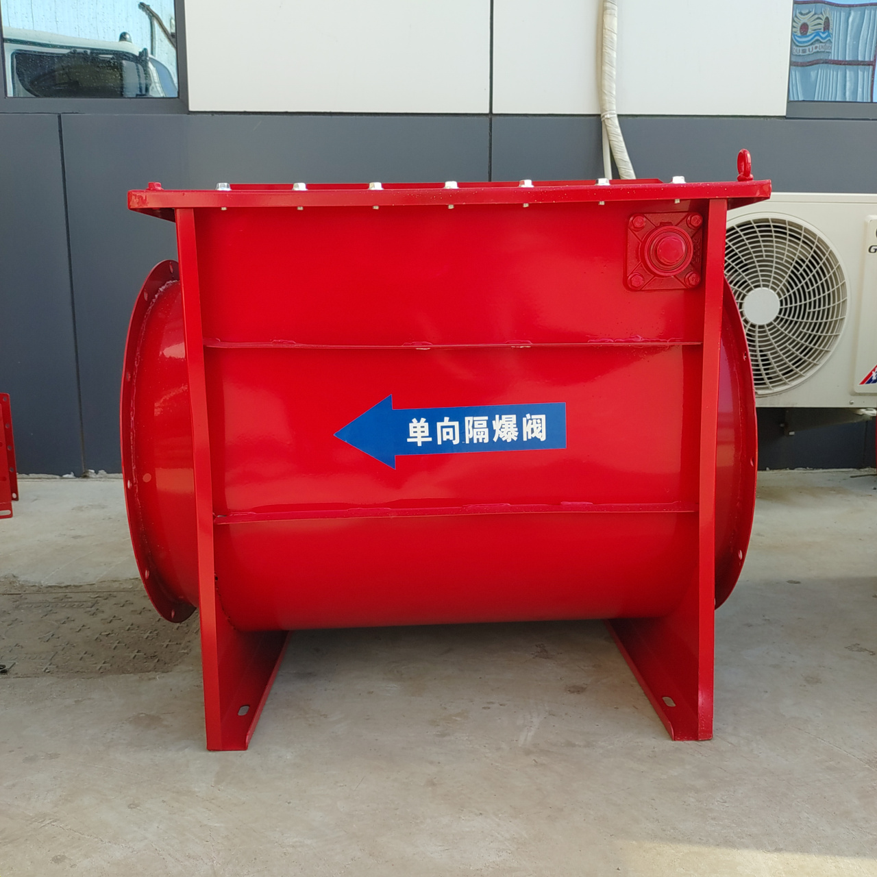 除尘器单向隔爆阀,管道防爆阀规格齐全支持定制