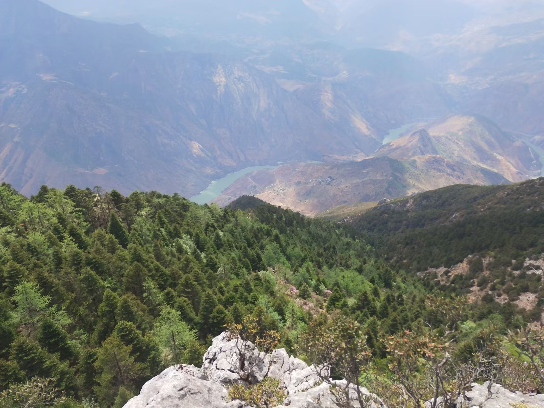 丽江市宁蒗县西川乡竹山村风景#来我的家乡过长假