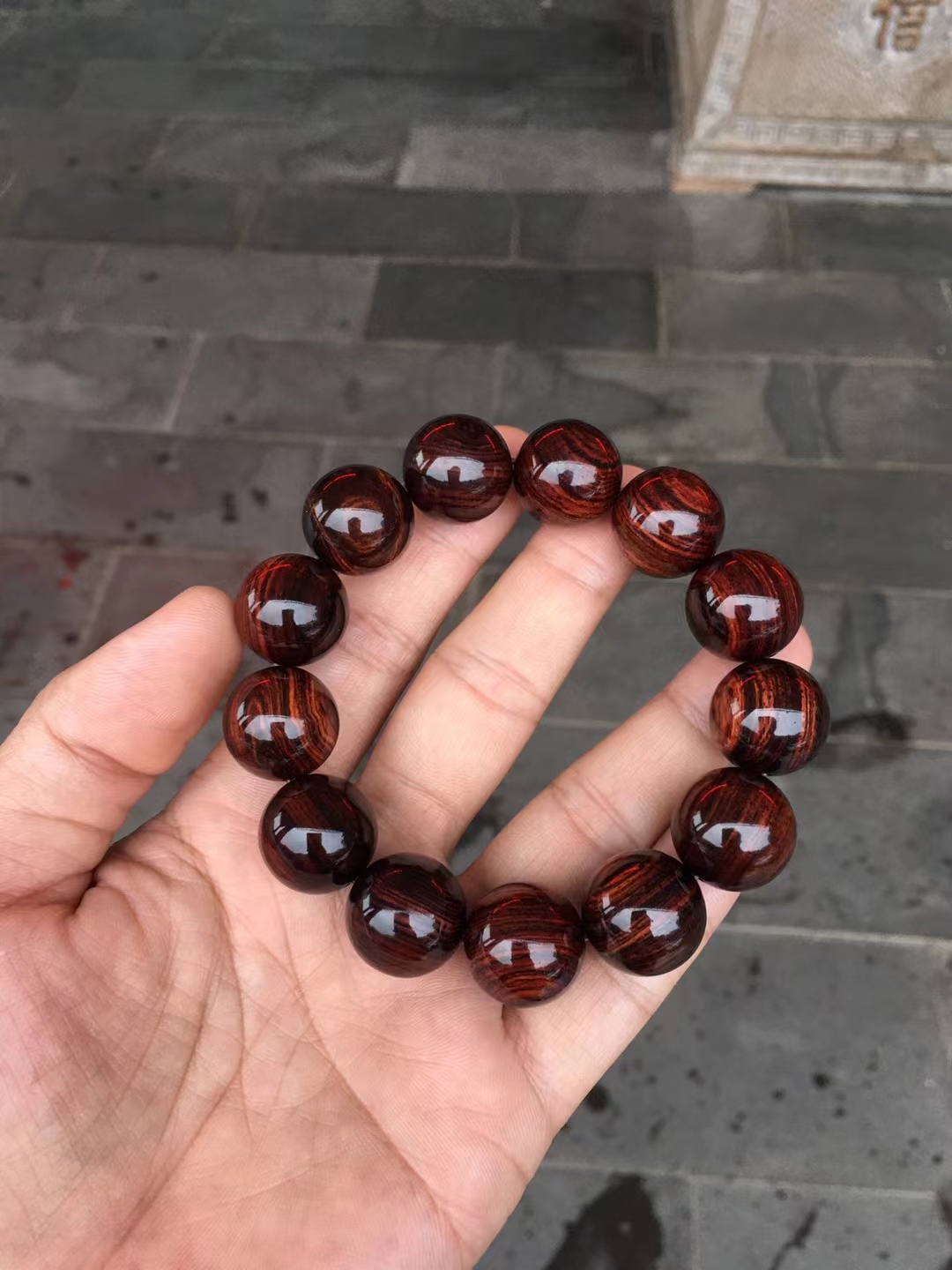海南黄花梨大黑线紫油梨,规格1.
