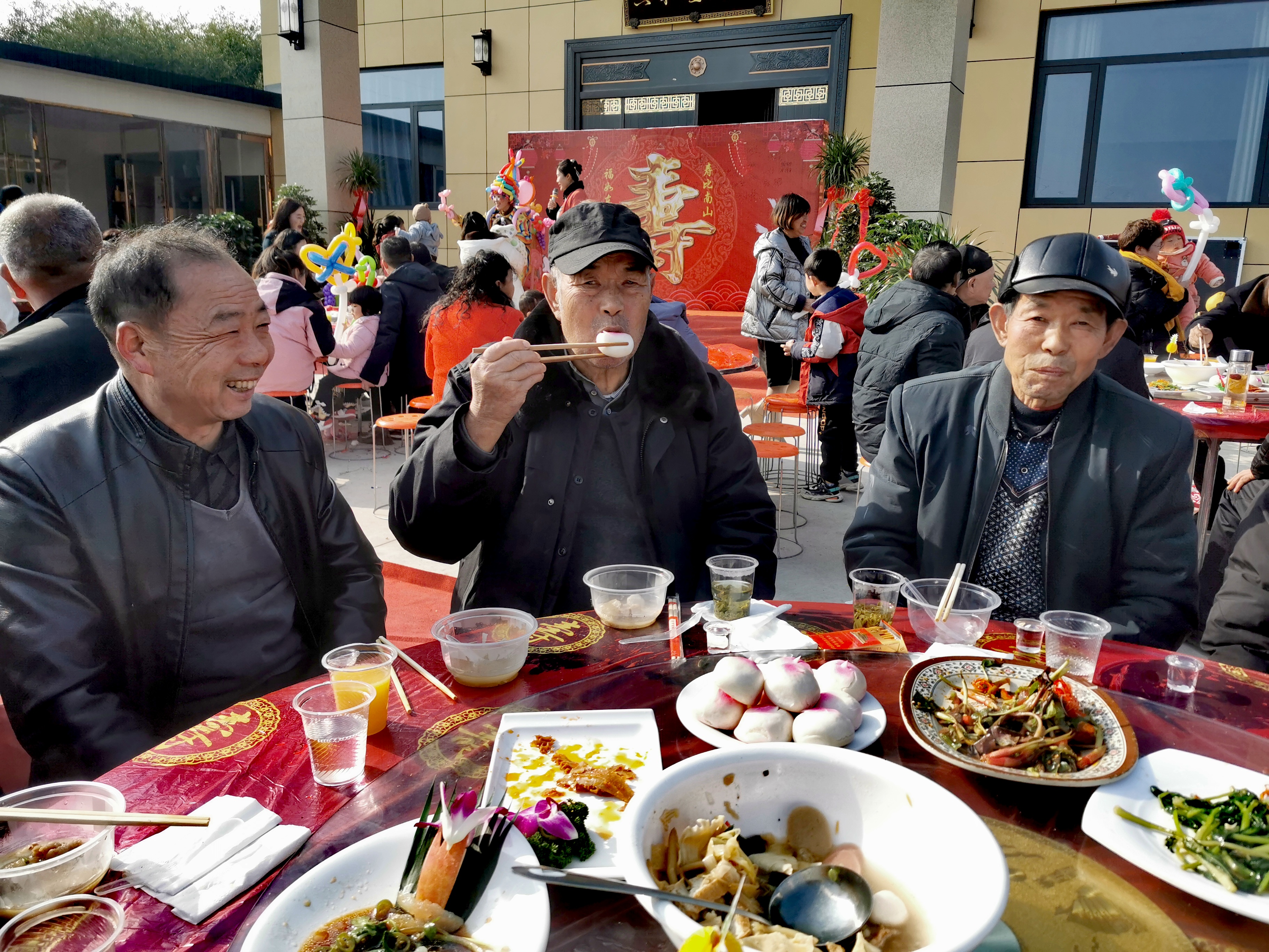 农村流水席场景图片图片