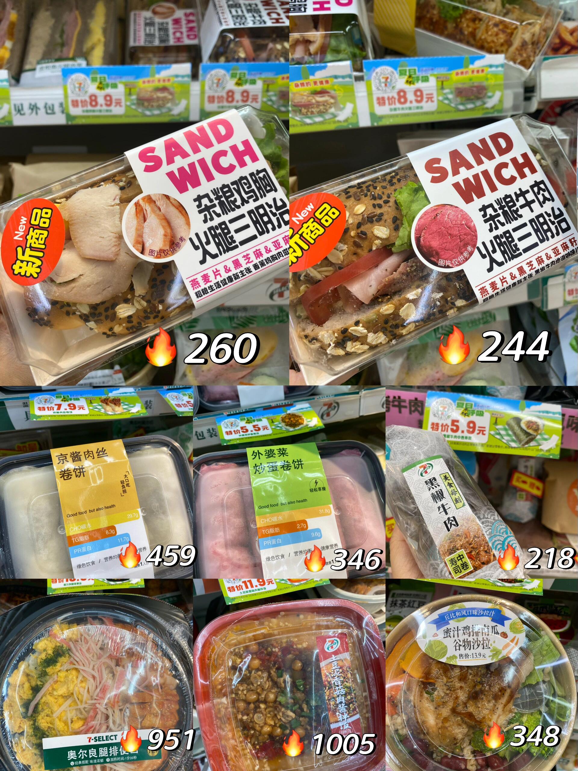 711便利店熟食图片