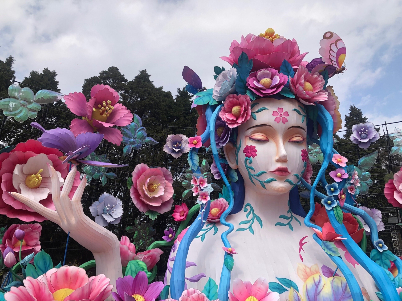 昆明大观楼灯展西山睡美人#优质作者榜