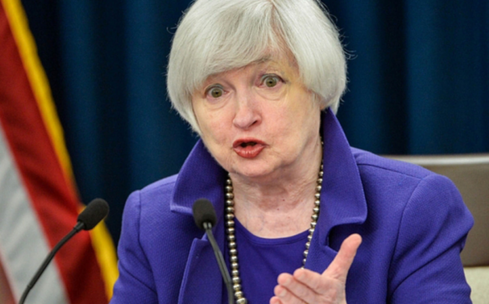 耶伦老太太最近有点疯狂,几天内给中国规定了"五不准",对中国的事情指