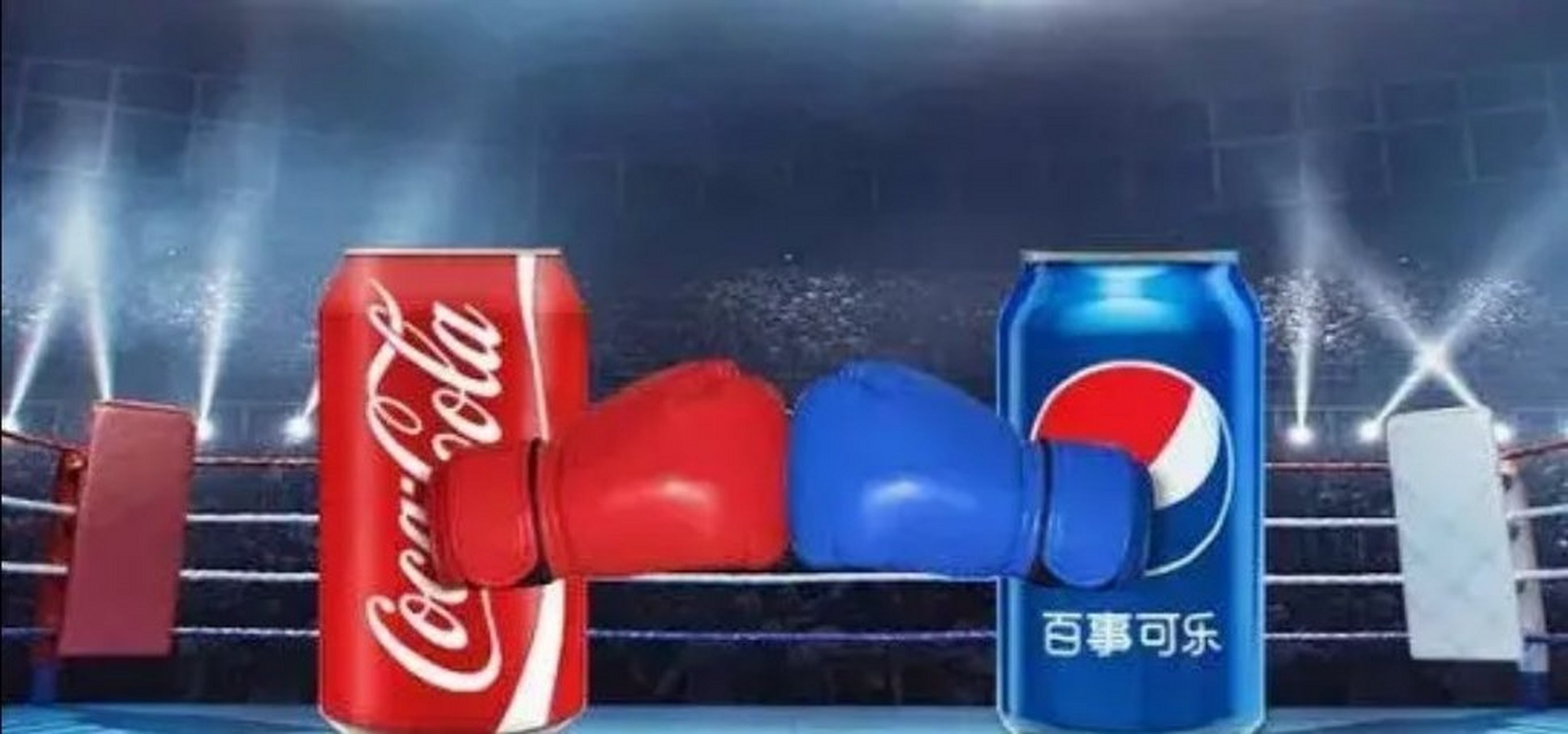 可口可乐和百事可乐实力对比 市值对比 可口可乐的市值是2335.