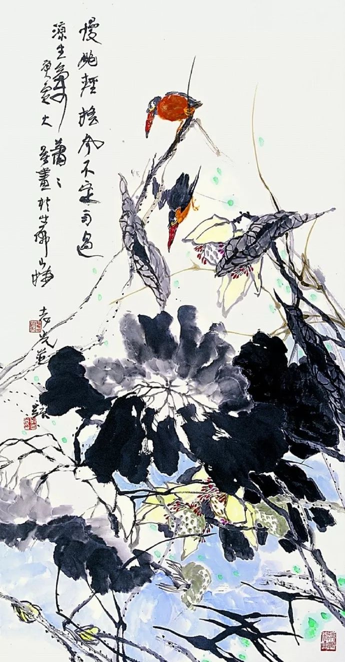 一纶茧缕一轻钩 花满渚,酒满瓯,万顷波中得自由